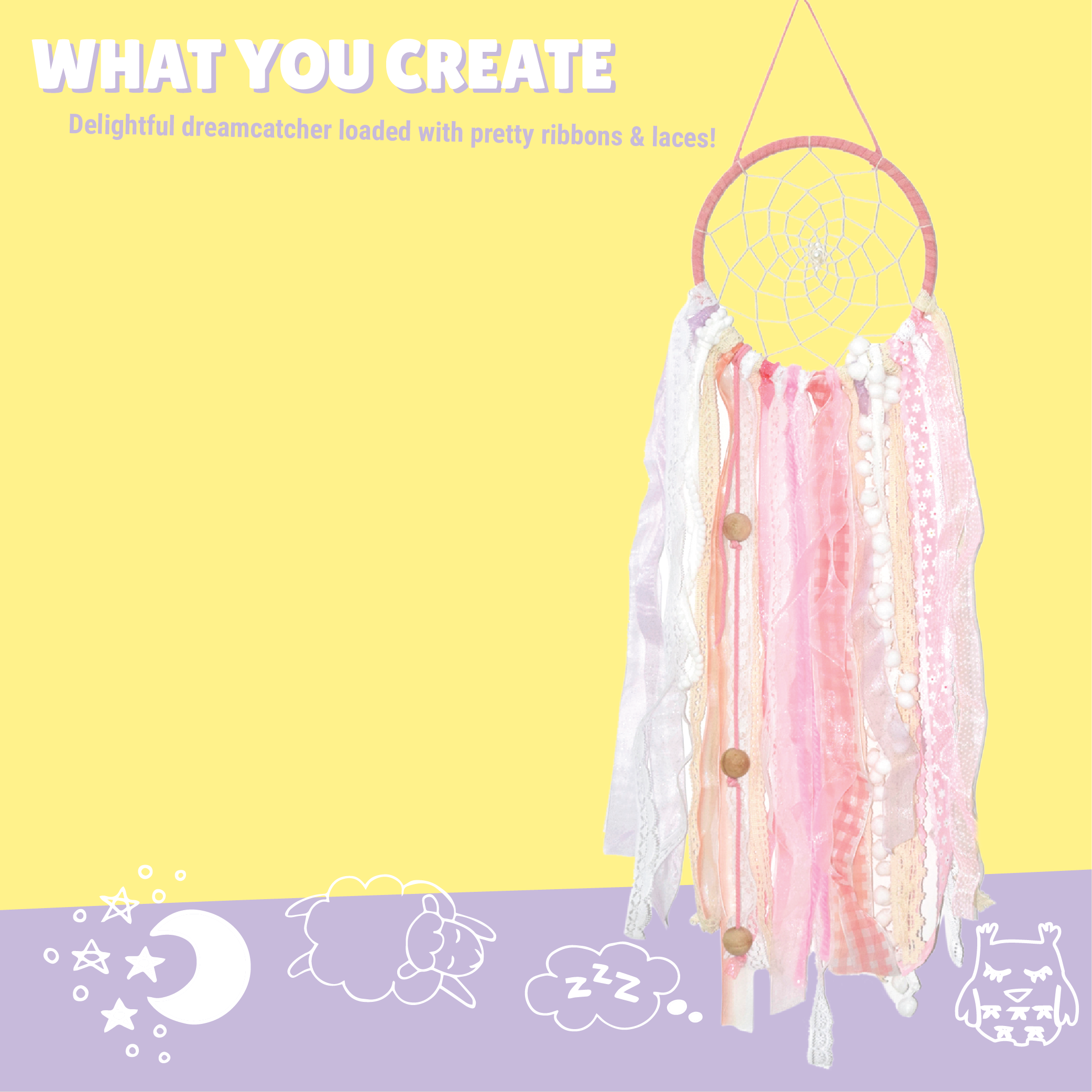 Lace Dreamcatcher Making Kit
