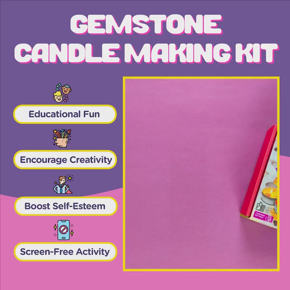 Gemstone Candle Making Kit