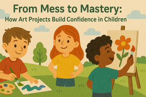 From Mess to Mastery: How Art Projects Build Confidence in Children