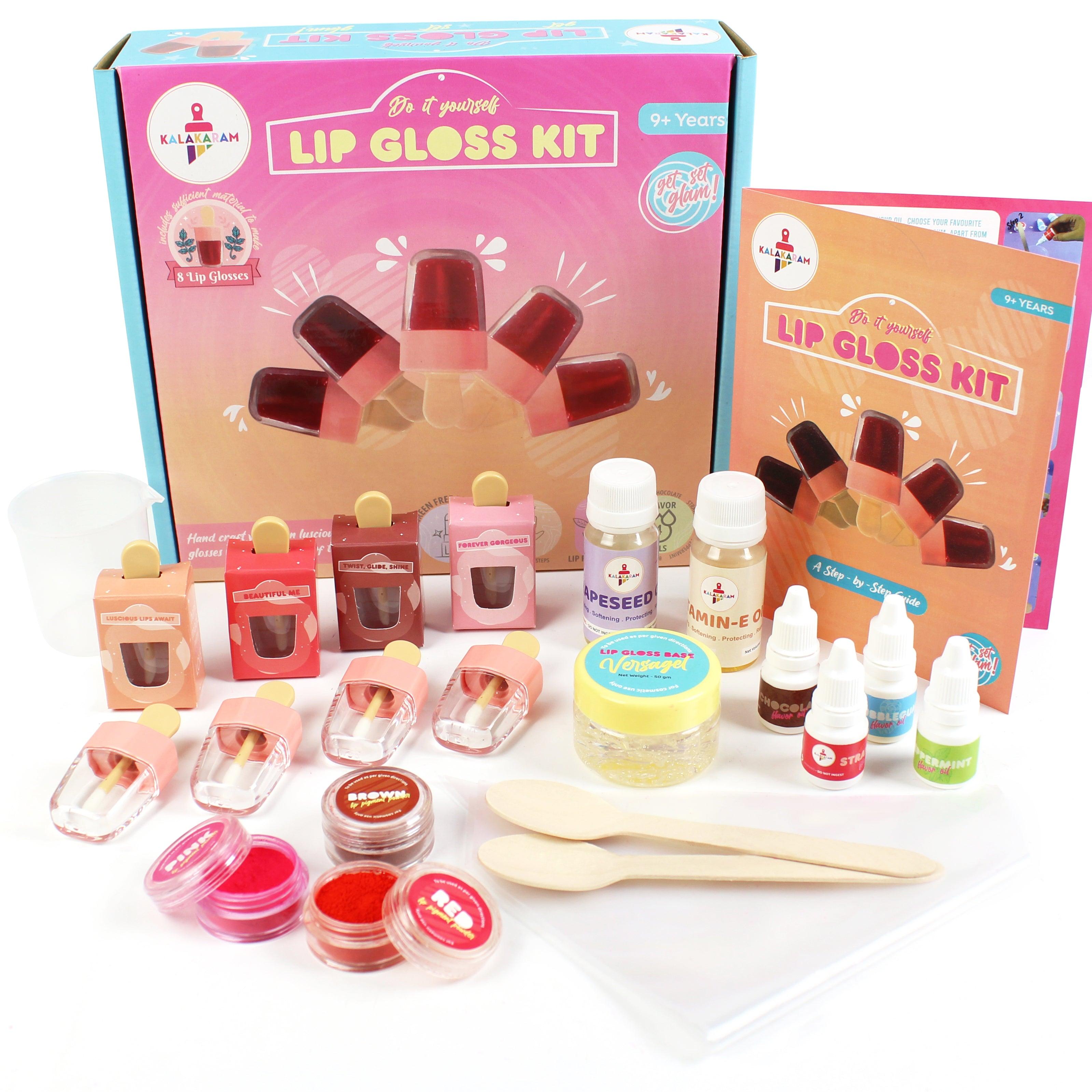 DIY Lip Balm Kit for Girls Create Your Own Natural Lip Balms Kalakaram