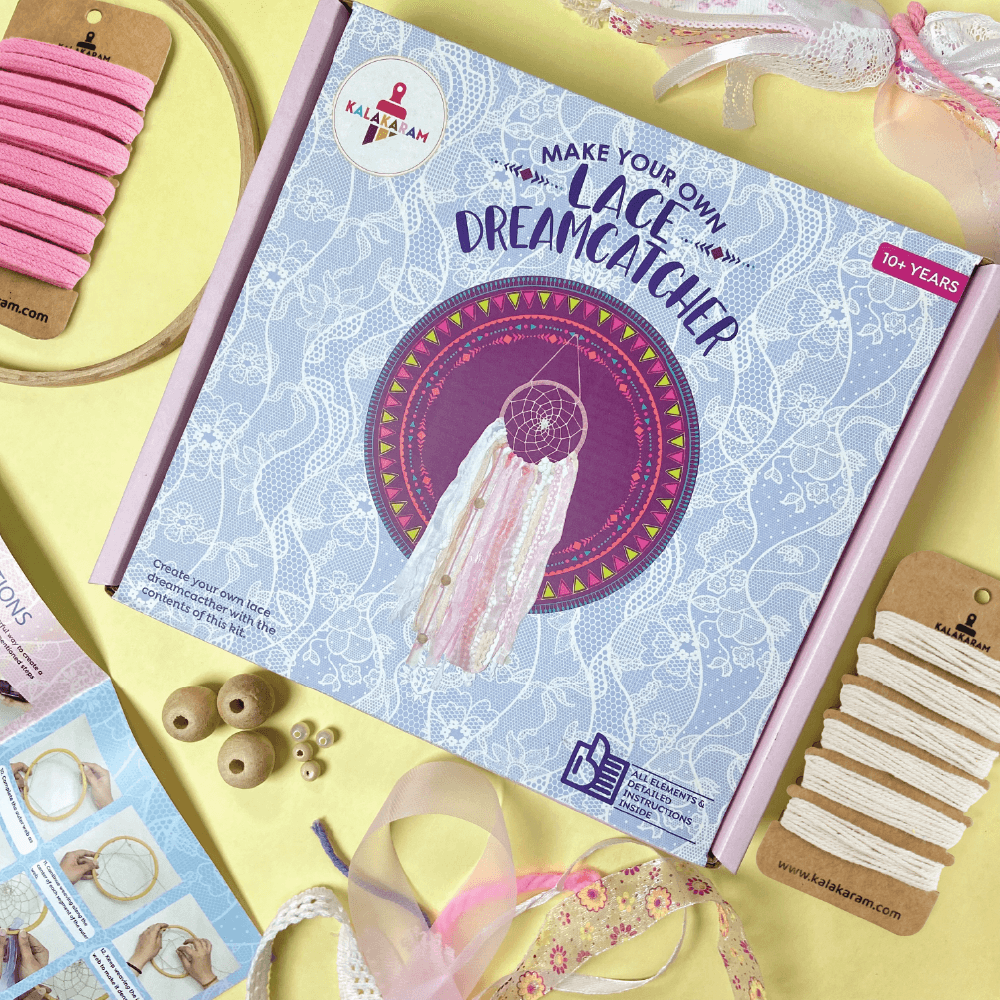 Lace Dreamcatcher Making Kit - Kalakaram