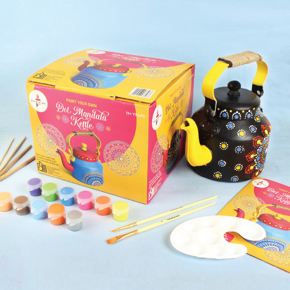 Dot Mandala Art Kettle Painting Kit