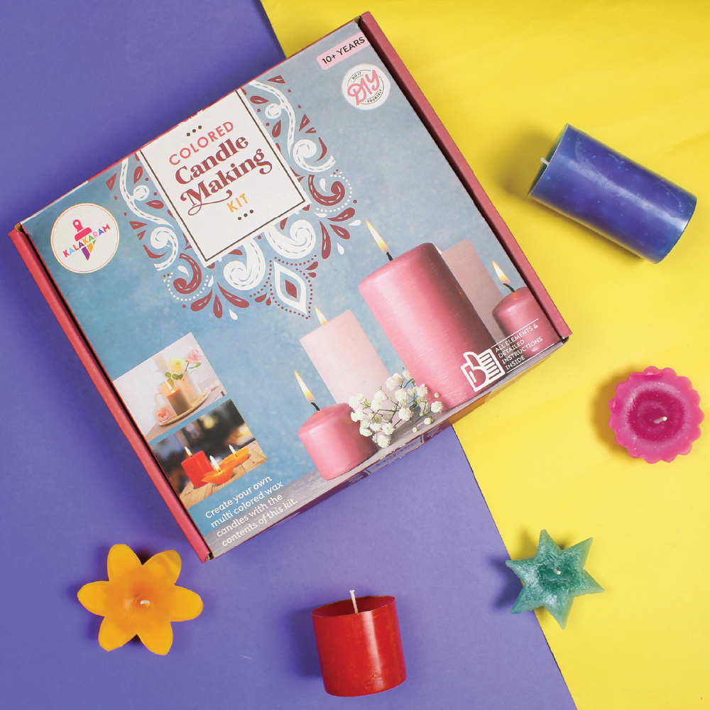 Colored Candle Making Kit