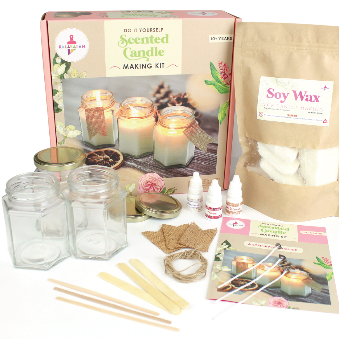 Scented Jar Candle Making Kit