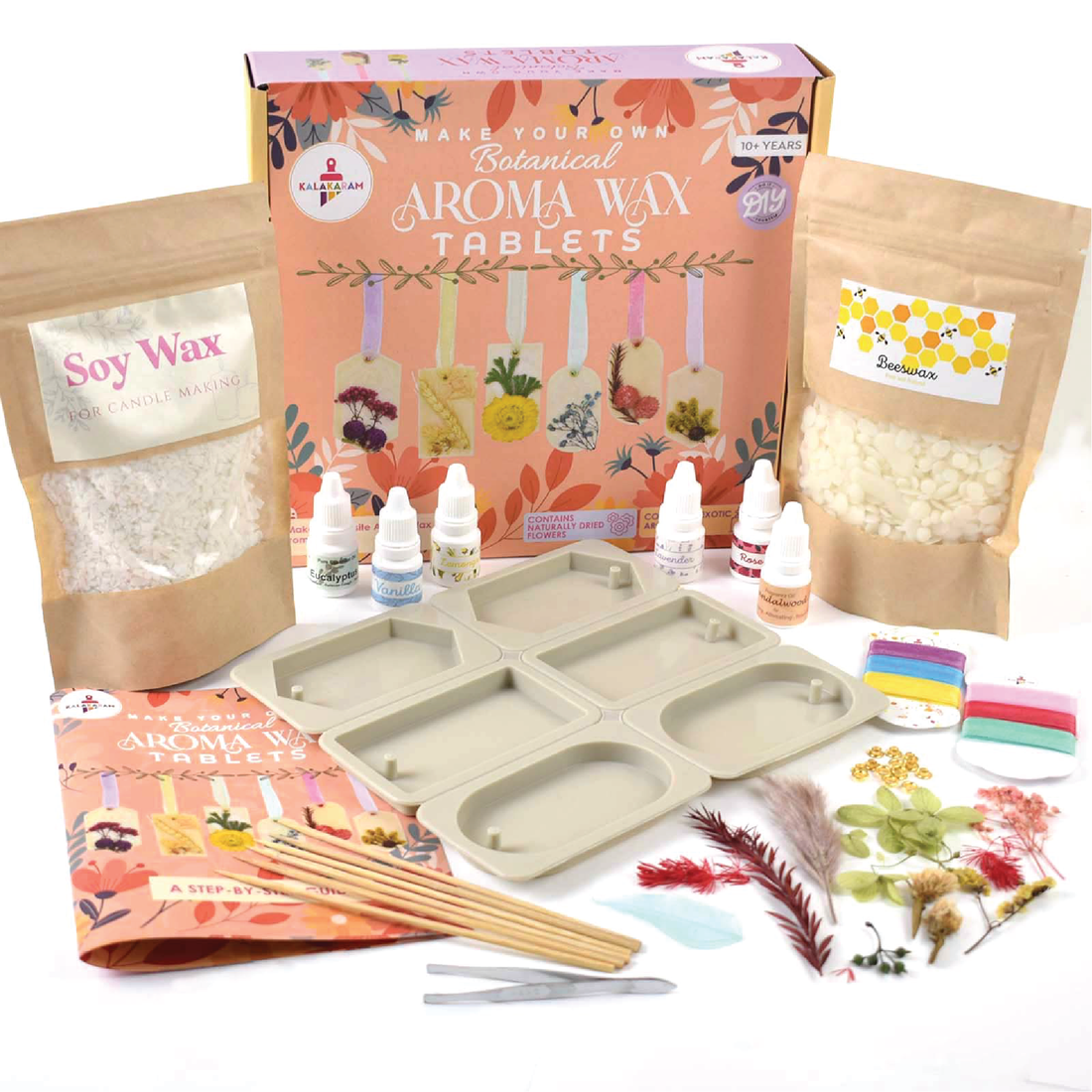 Botanical Aroma Wax Tablet Kit - Kalakaram