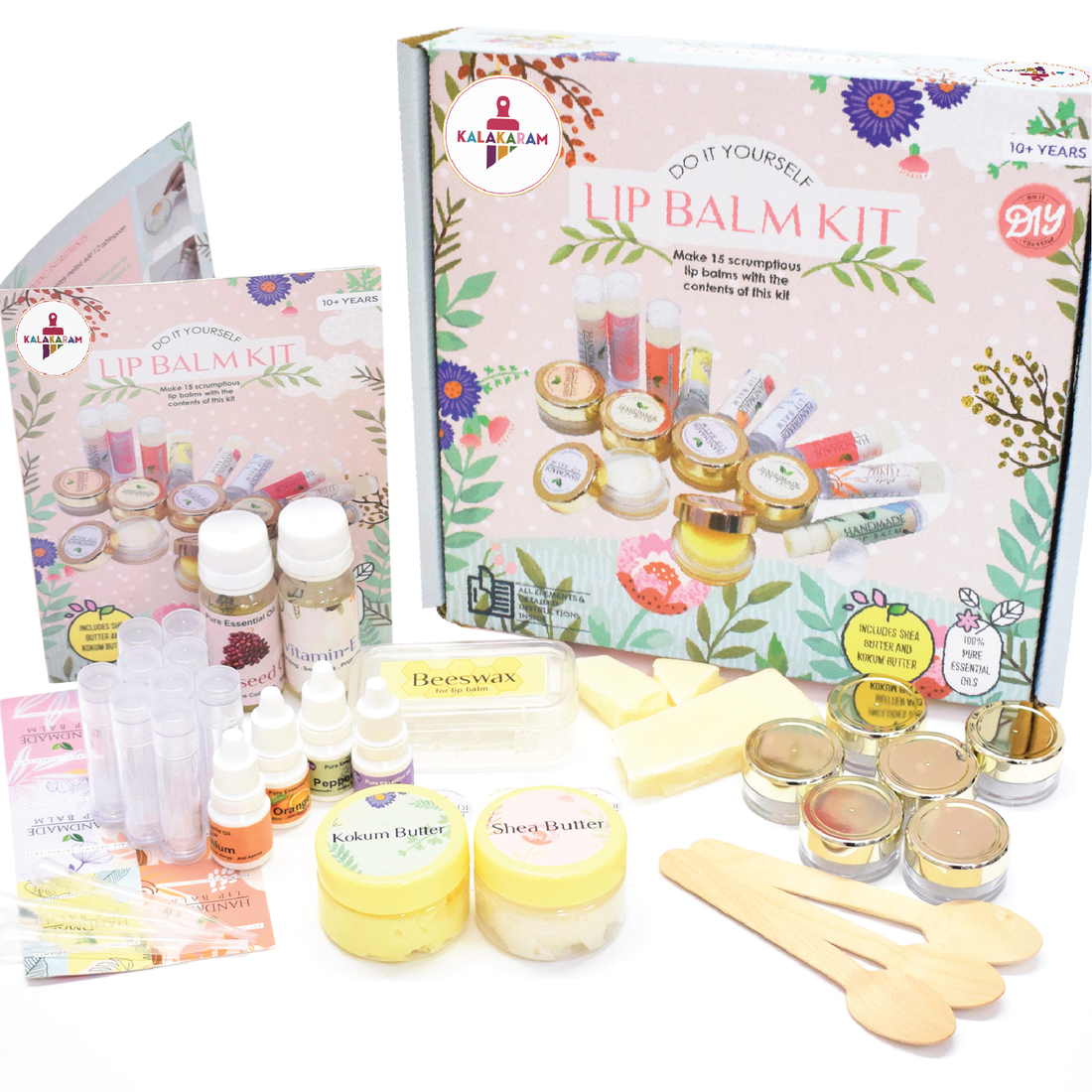 The Self-Care Serenity Combo - Lip Balm + Bath Salt Making Kits