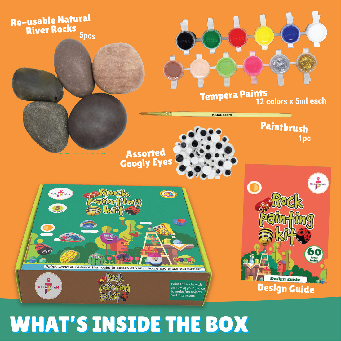 Rock Painting Kit - Kalakaram