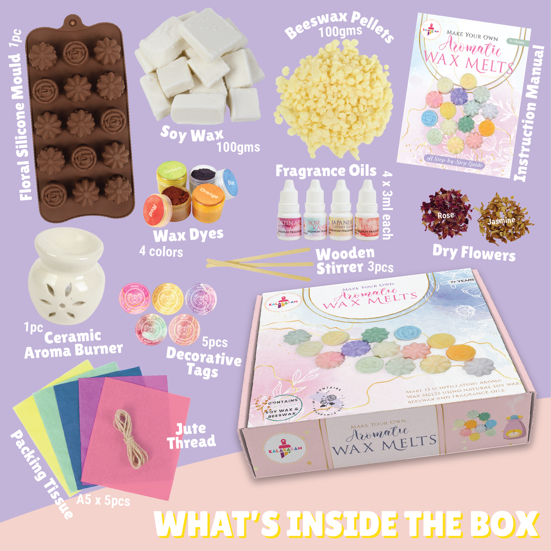 Aromatic Wax Melts Making Kit