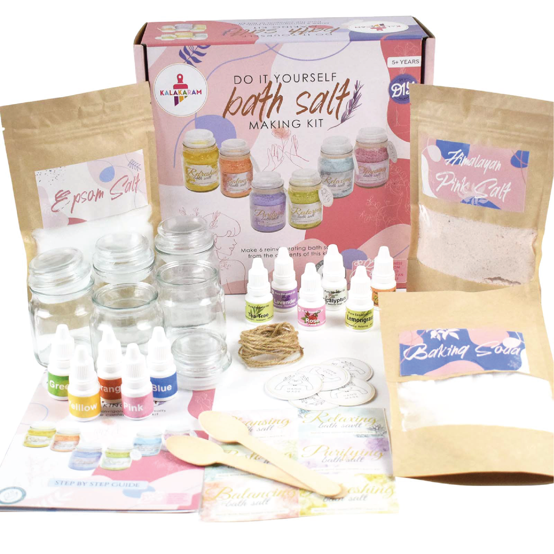 The Self-Care Serenity Combo - Lip Balm + Bath Salt Making Kits