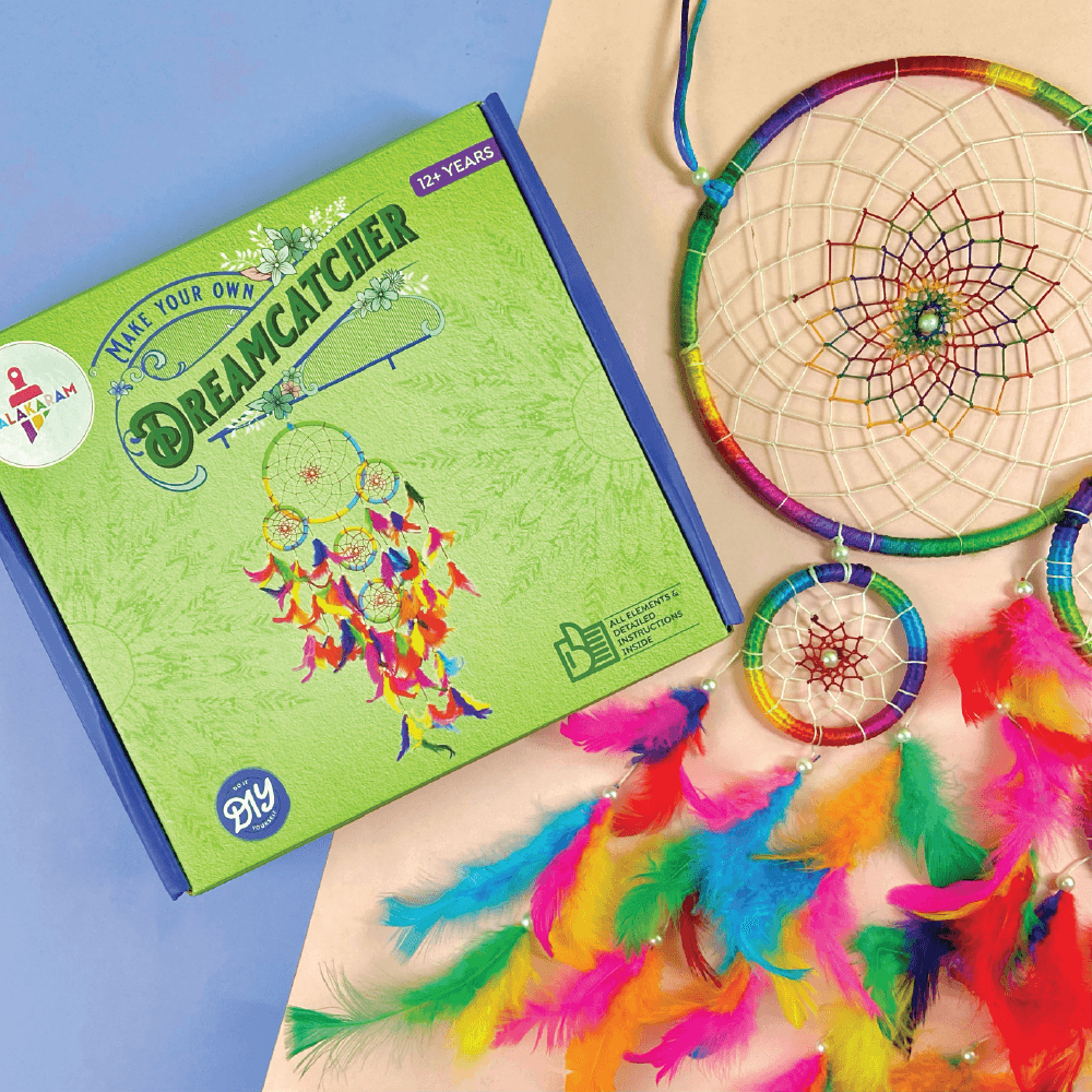 5 Ring Dreamcatcher Making Kit - Kalakaram