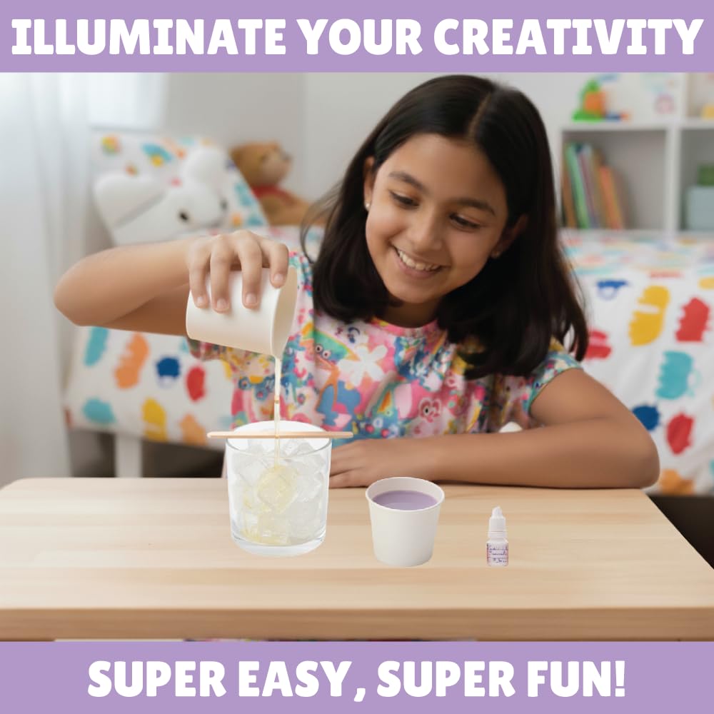 Latte Candle Making Kit | Aromatic Candles | Creative Fun | Age: 9-12 Years