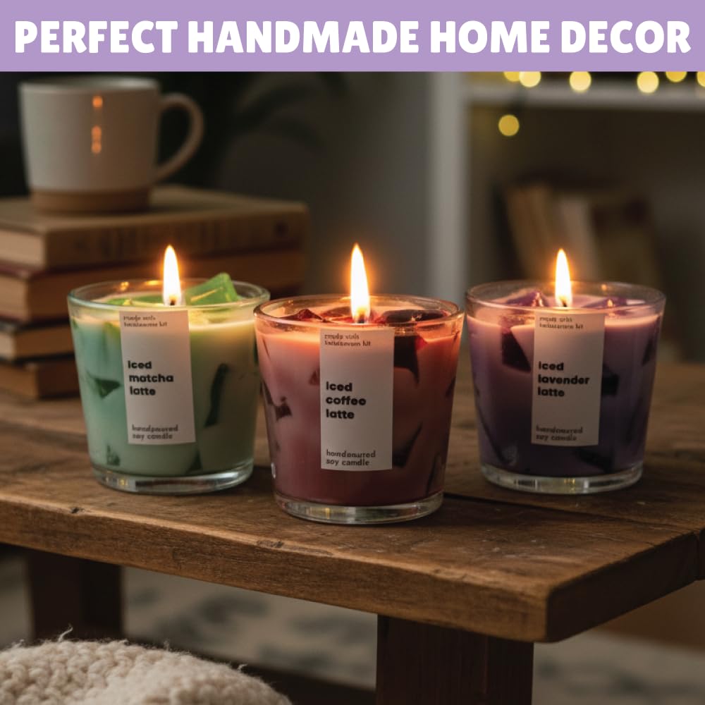 Latte Candle Making Kit | Aromatic Candles | Creative Fun | Age: 9-12 Years