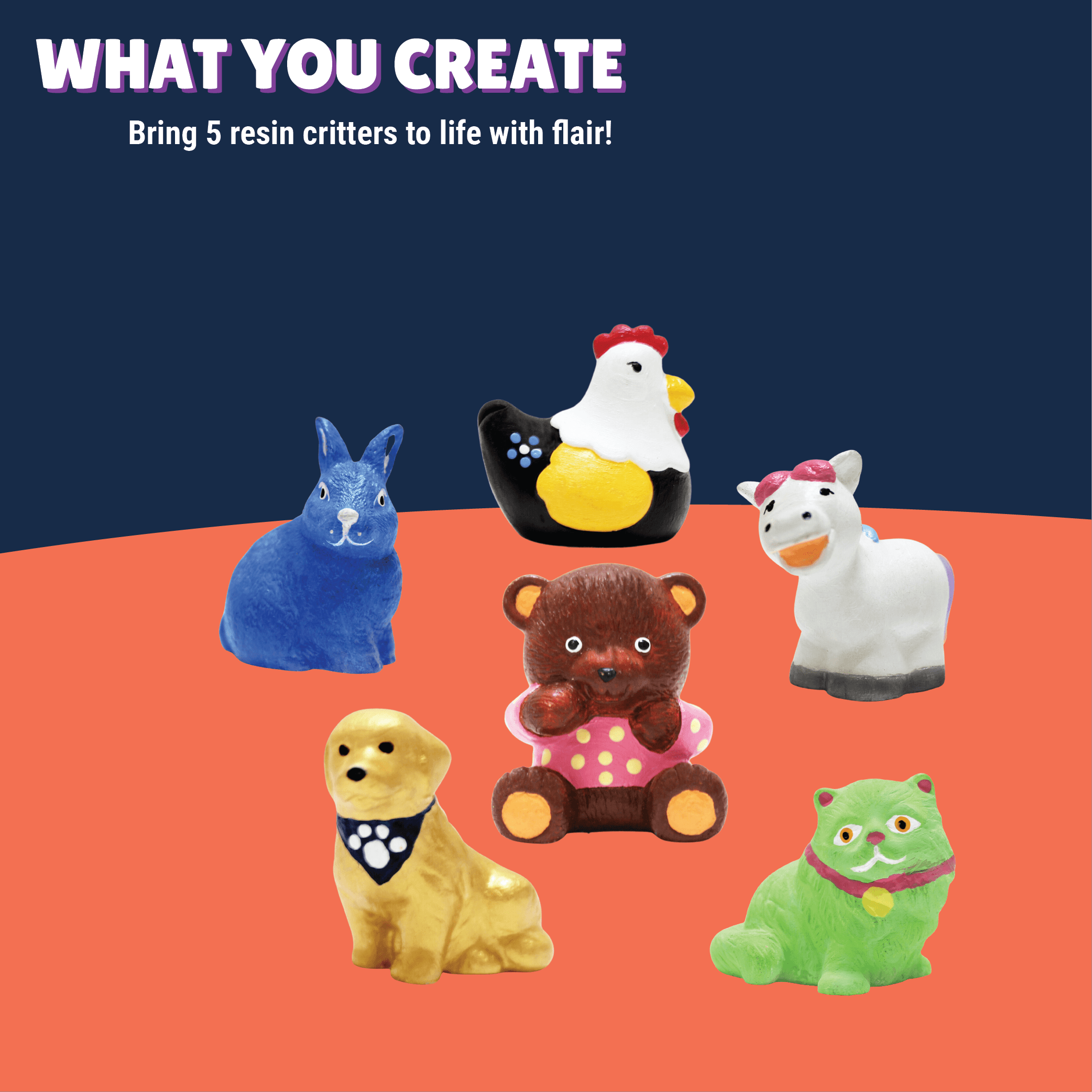 The Jurassic World of Crafts Combo - Dinosaur Coaster + Animal Figurine Painting Kits - Kalakaram