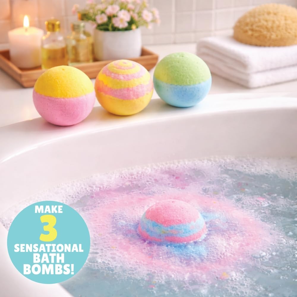 Bath Bombs Making Kit  | DIY Spa | Fizzy Fun | Age: 10-14 Years
