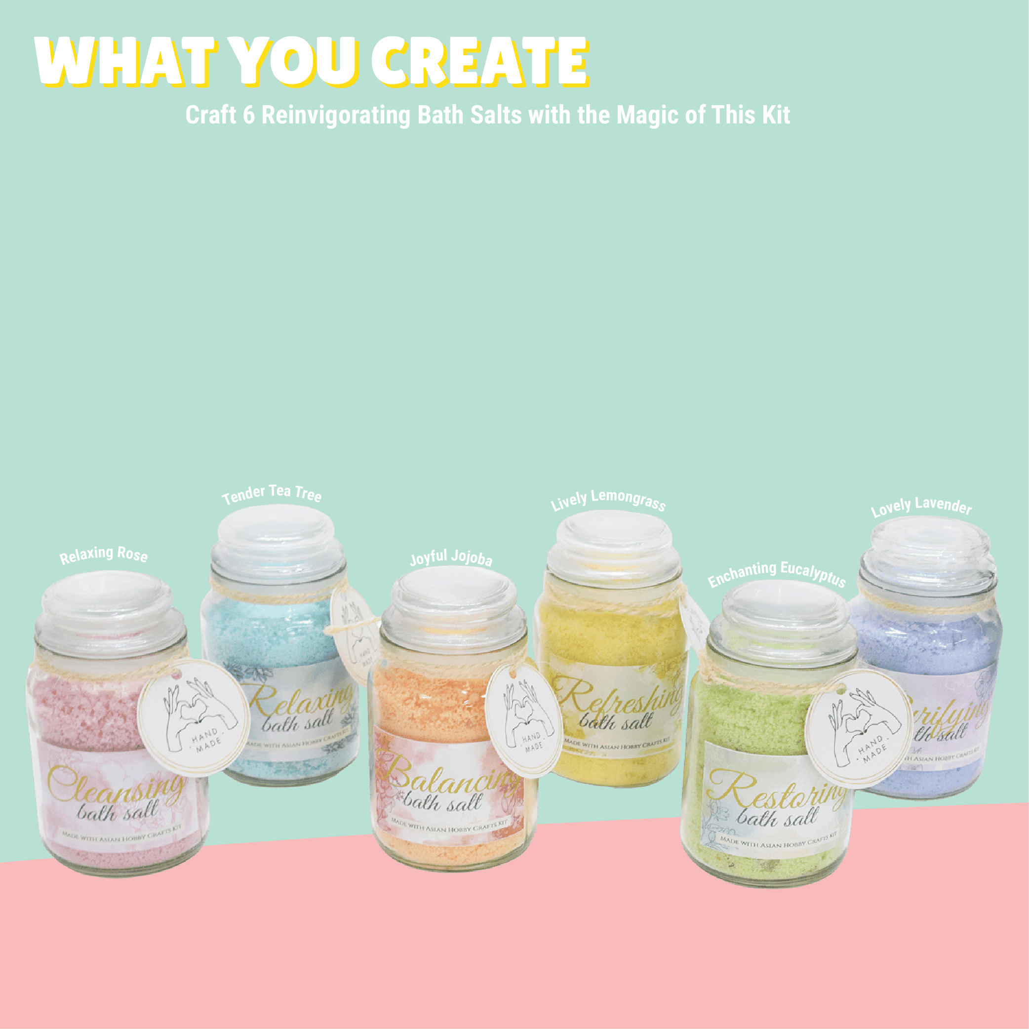 Bath Salt Making Kit - Kalakaram