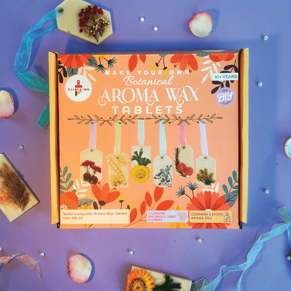 Botanical Aroma Wax Tablet Kit - Kalakaram