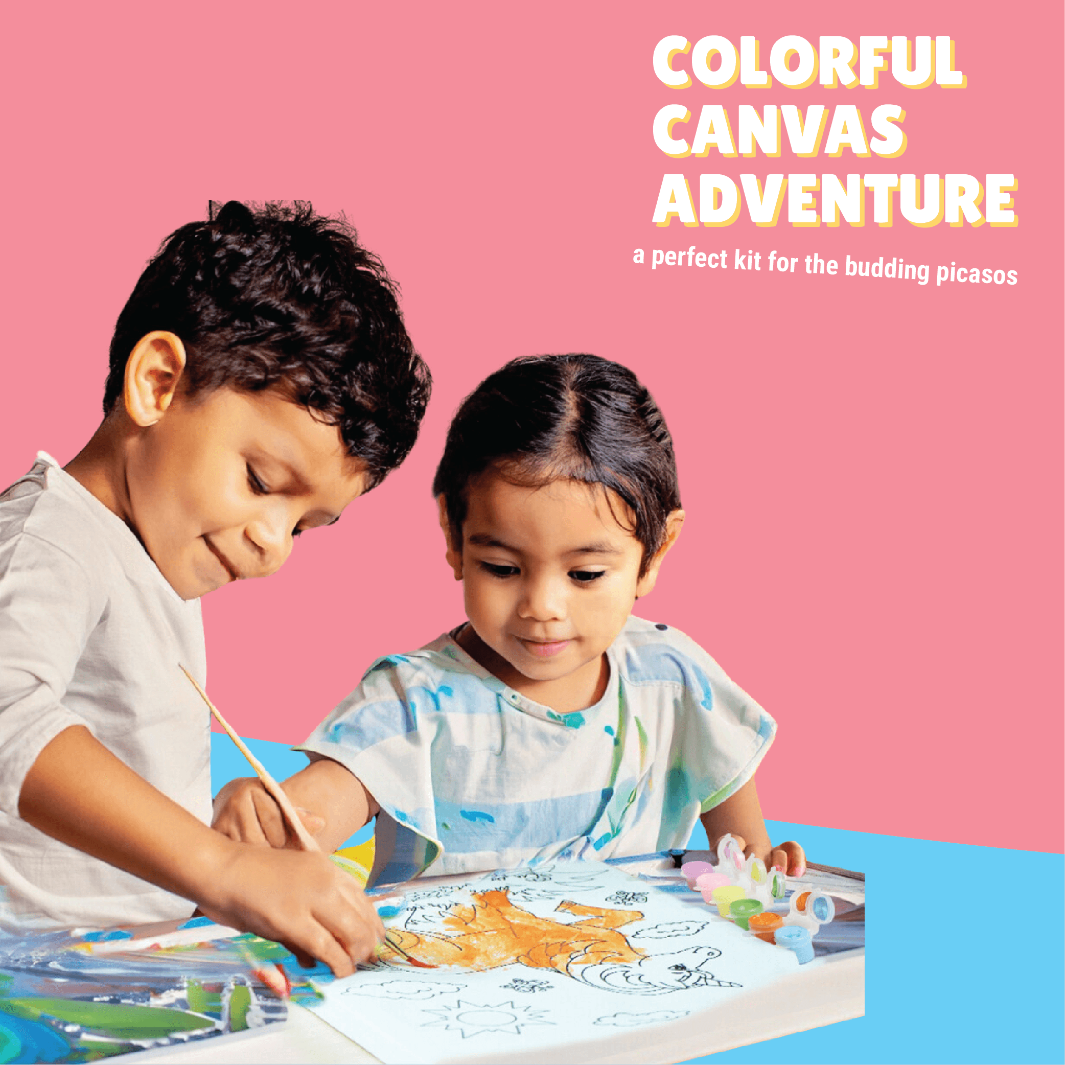 Canvas Painting Kit - Kalakaram