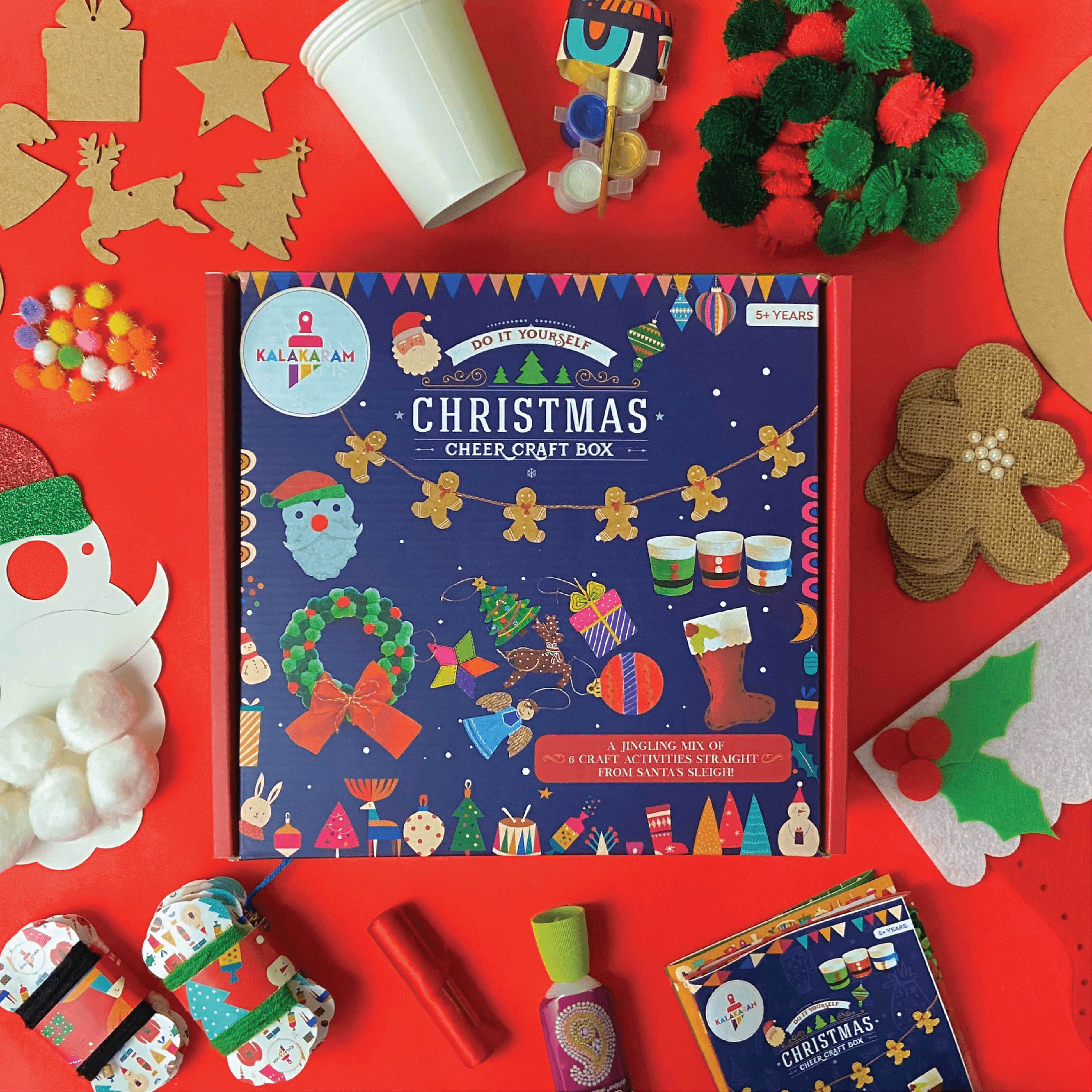 Christmas Cheer Craft Box - Kalakaram