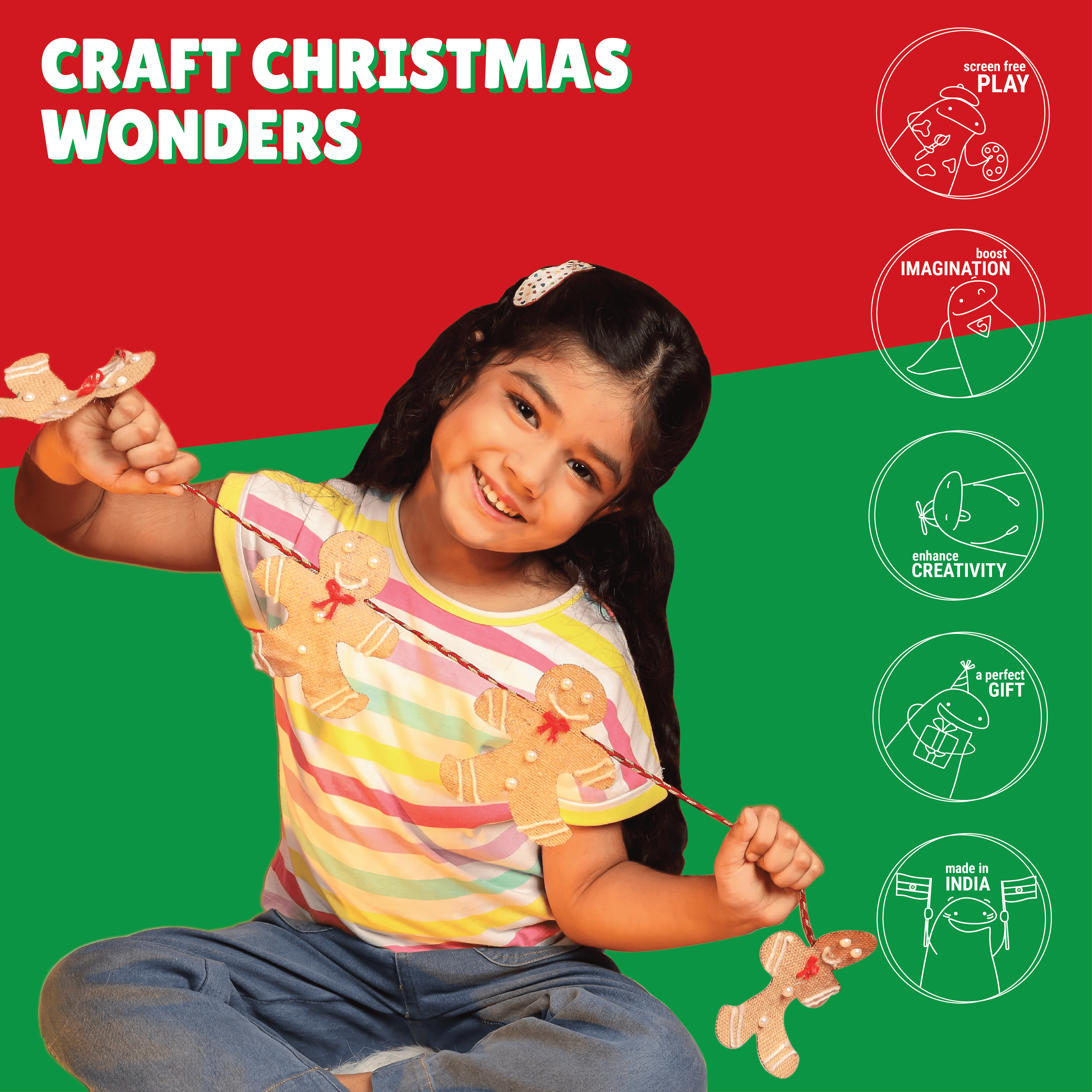 Christmas Cheer Craft Box - Kalakaram