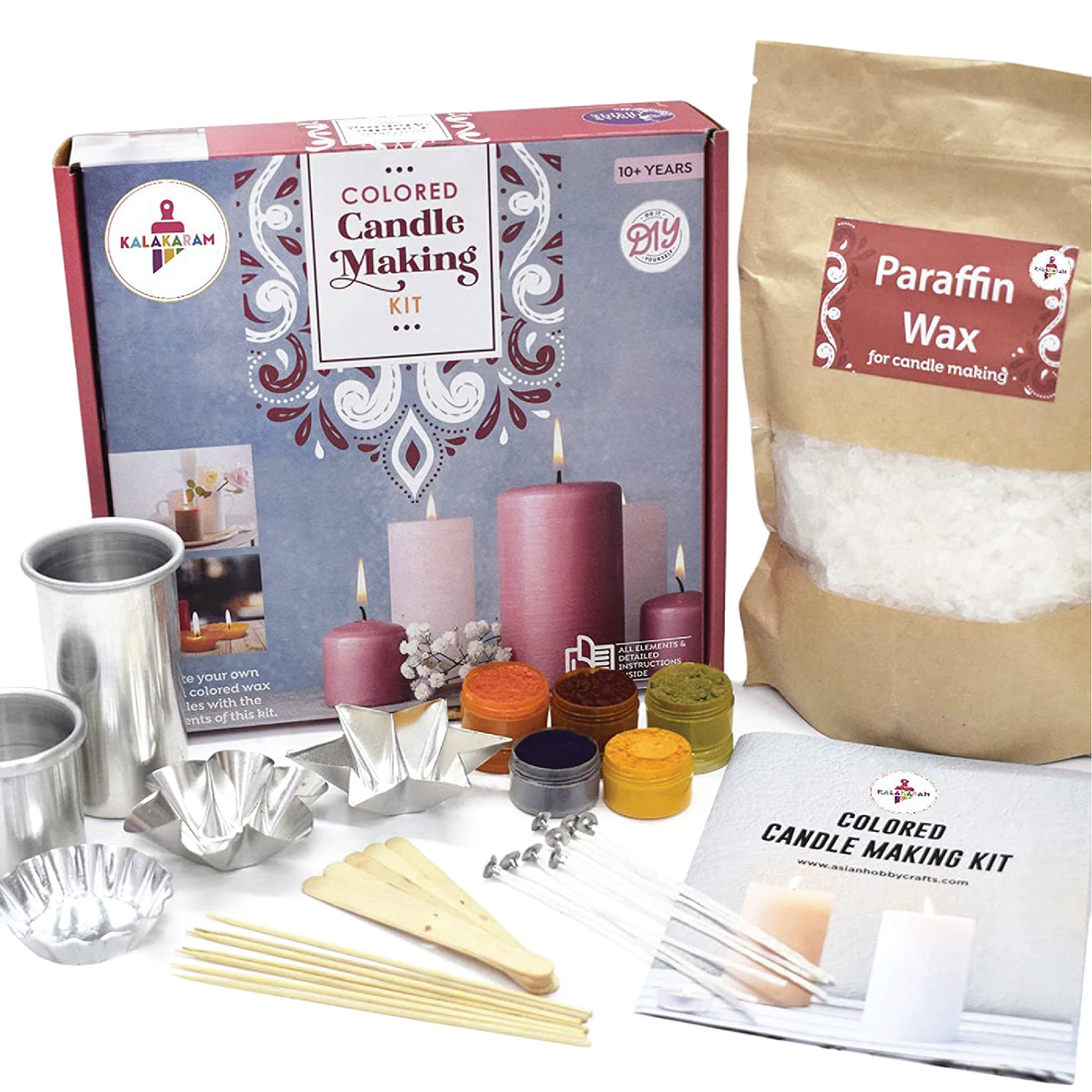 Colored Candle Making Kit