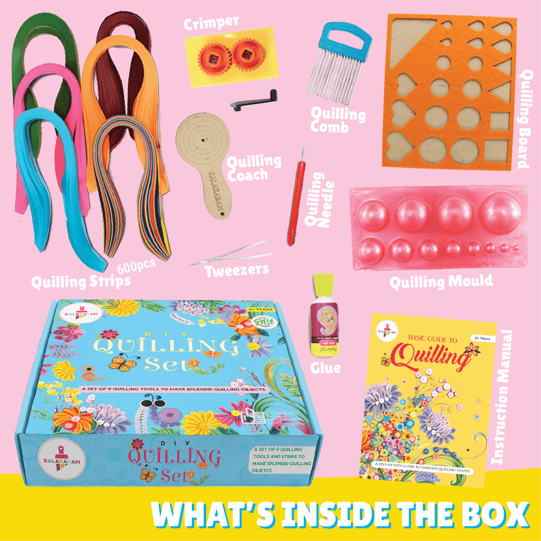 DIY Quilling Set - Kalakaram