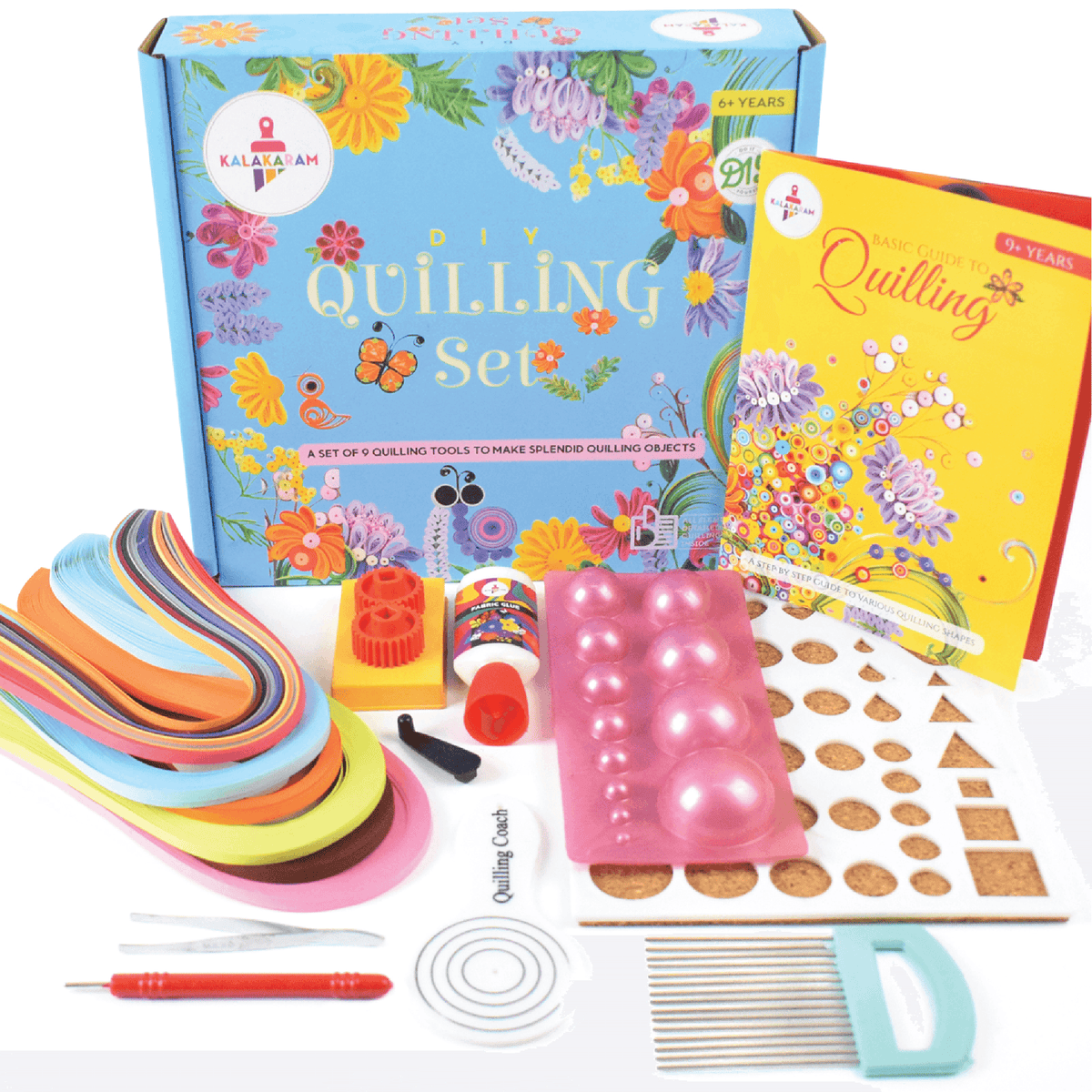 Kit Completo Per Quilling - Strumenti E Strisce Colorate Per Creare Fiori, Decorazioni E Lavoretti Di Carta - Foto 5