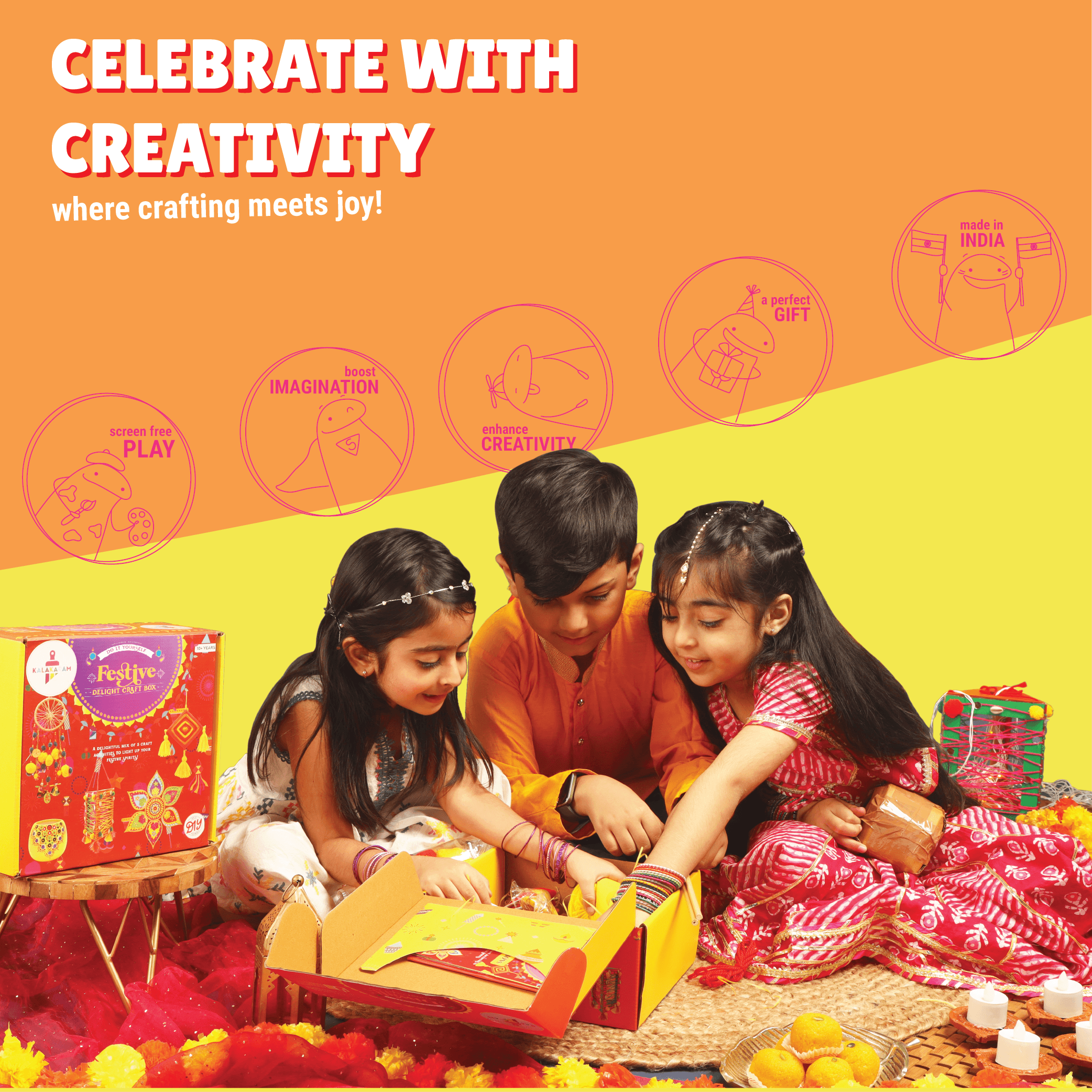 Festive Delight Craft Box - Kalakaram