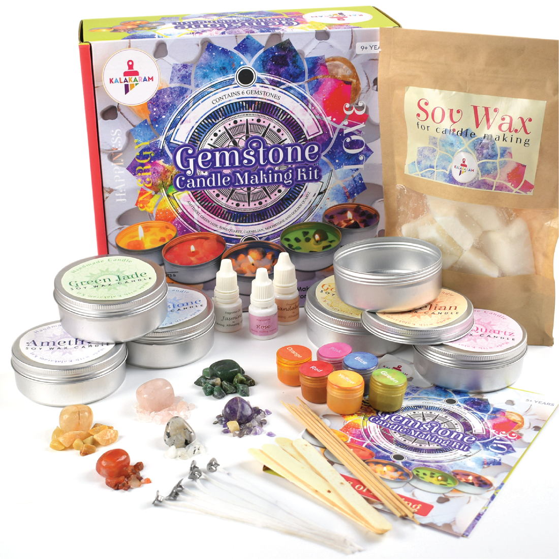 Gemstone Candle Making Kit