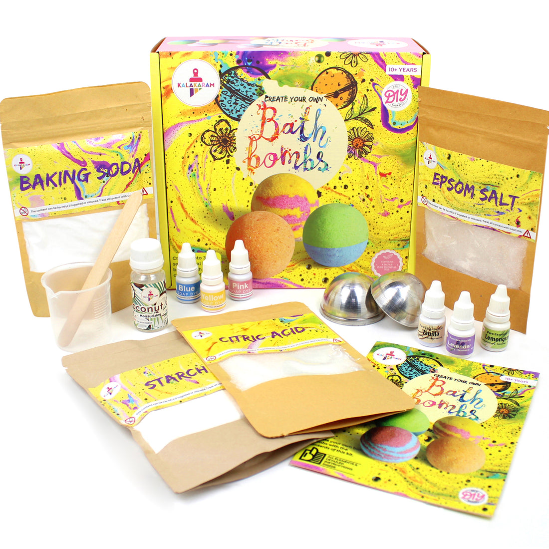 Bath Bombs Making Kit  | DIY Spa | Fizzy Fun | Age: 10-14 Years