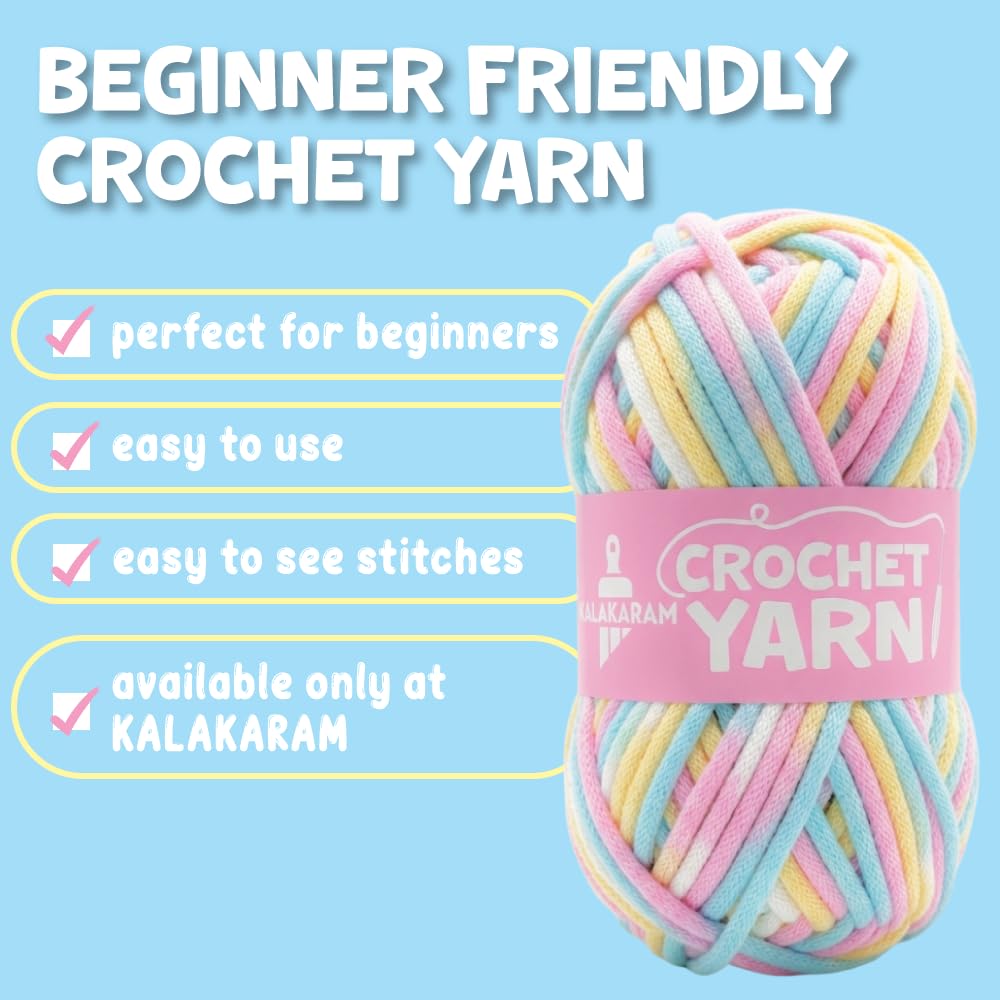 Crochet Kit for Beginners | Cuddly Critters Amigurumi Kit | Make Unicorn Toy | Age: 12+ Years
