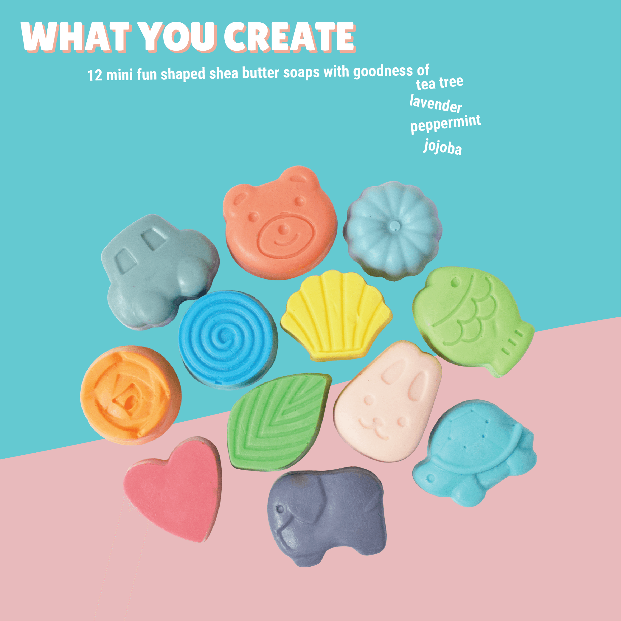 The Bathtime Fun and Froth Combo - Kids Soap Making + Bubble Candle Making Kits - Kalakaram