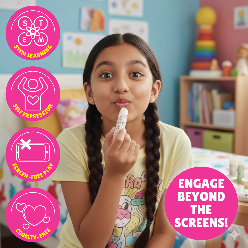 Lip Balm Making Kit  | DIY Beauty | Natural Ingredients | Age: 12+ Years
