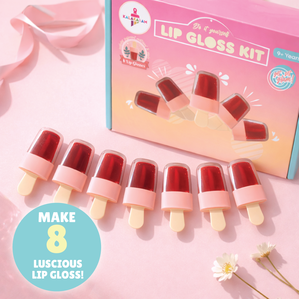 Lip Gloss Making Kit  | DIY Beauty | Creative Fun | Age: 9-12 Years
