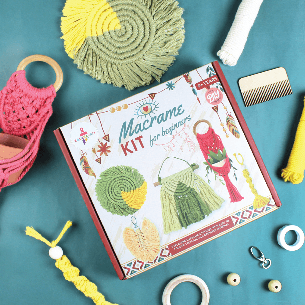 Macrame Kit for Beginners - Kalakaram
