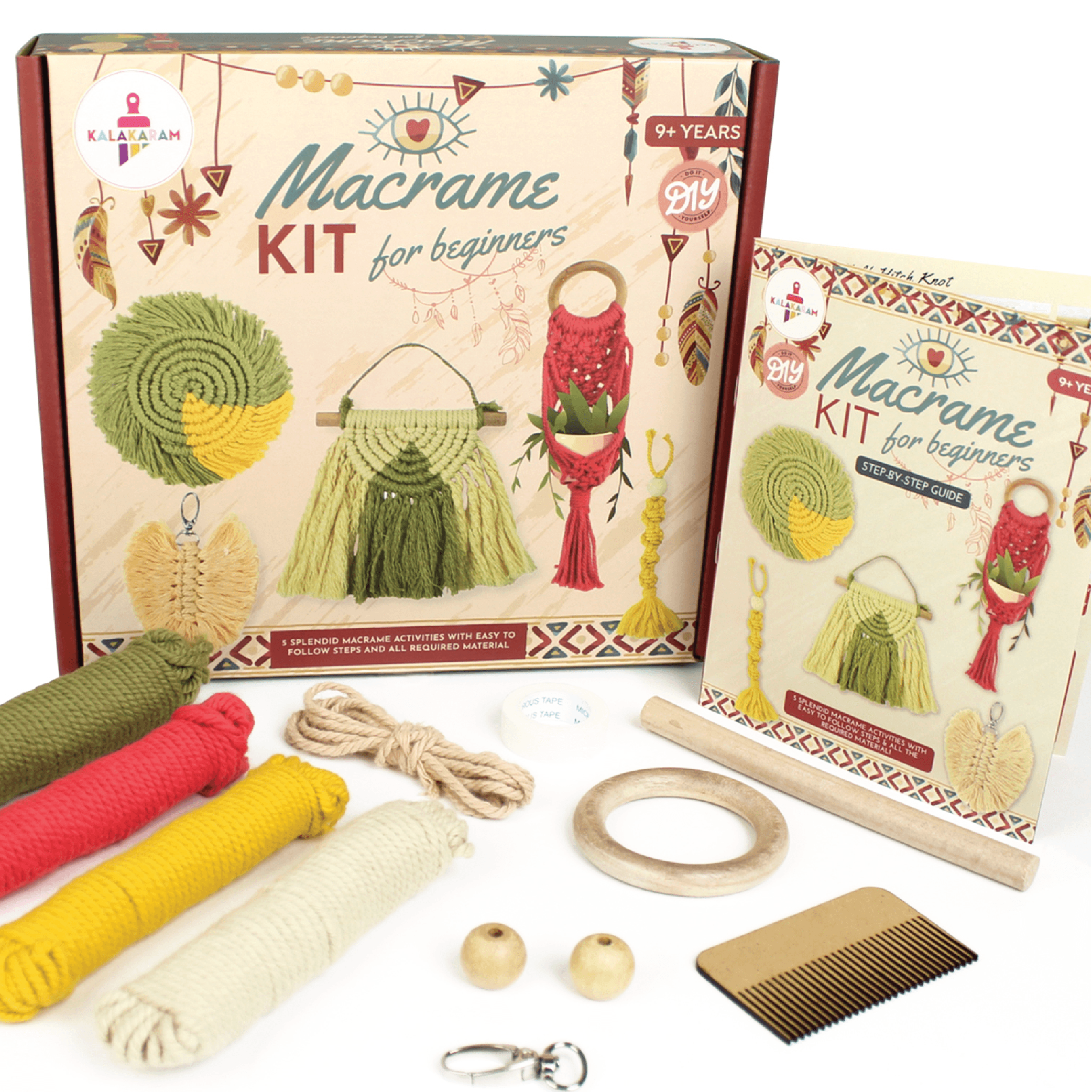 Macrame Kit for Beginners - Kalakaram