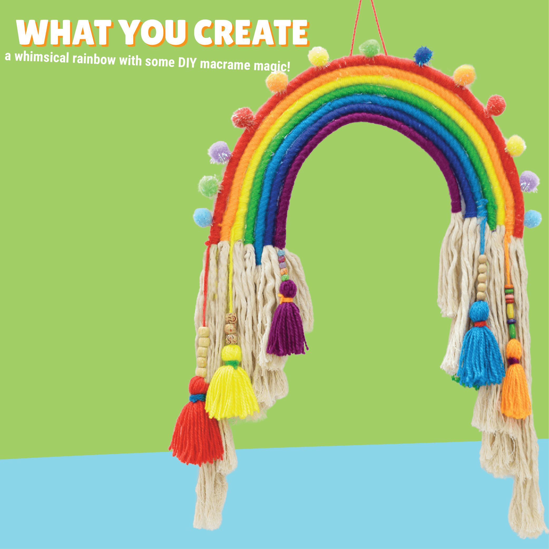 Macrame Rainbow Kit - Kalakaram