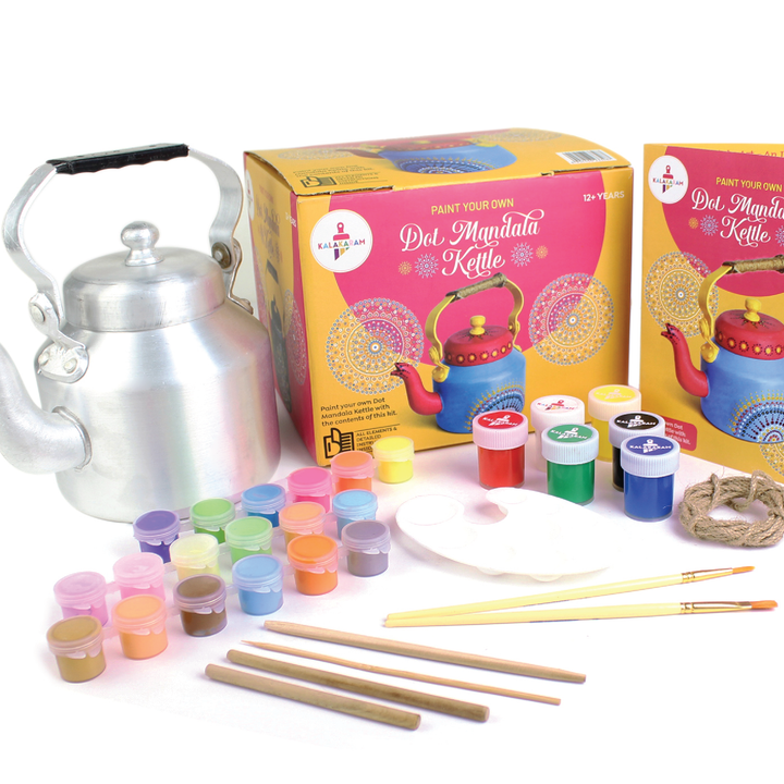 Dot Mandala Art Kettle Painting Kit