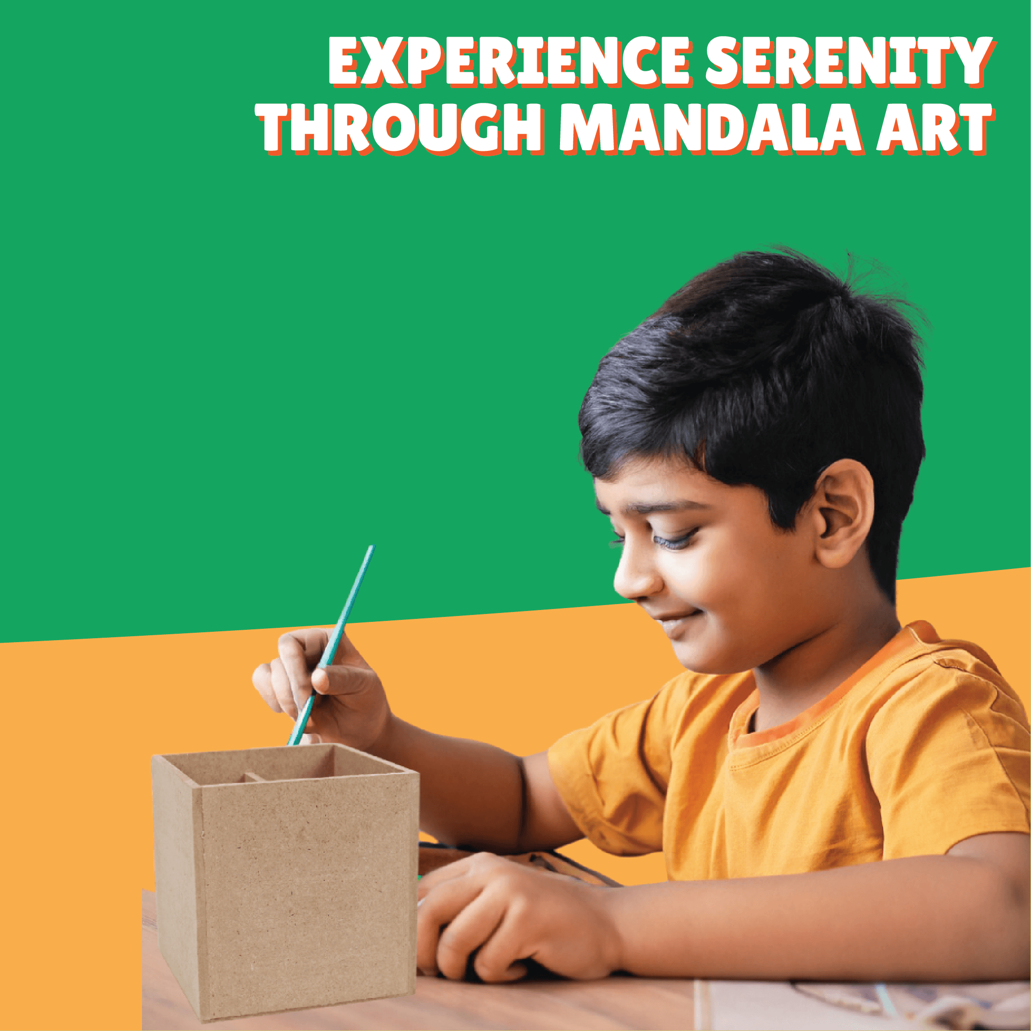 Mandala Pen Stand Painting Kit - Kalakaram