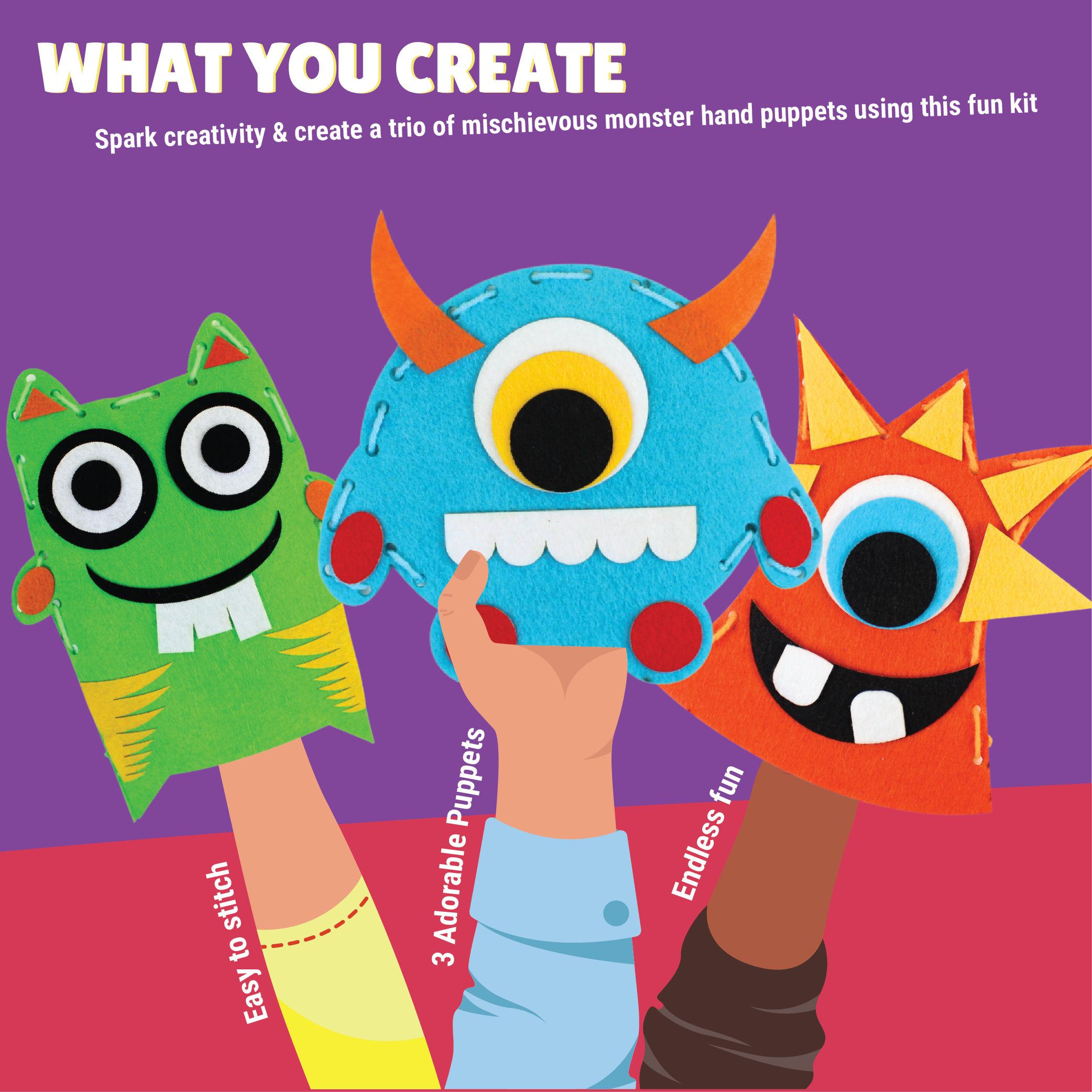 Make Your Own Monster Puppets