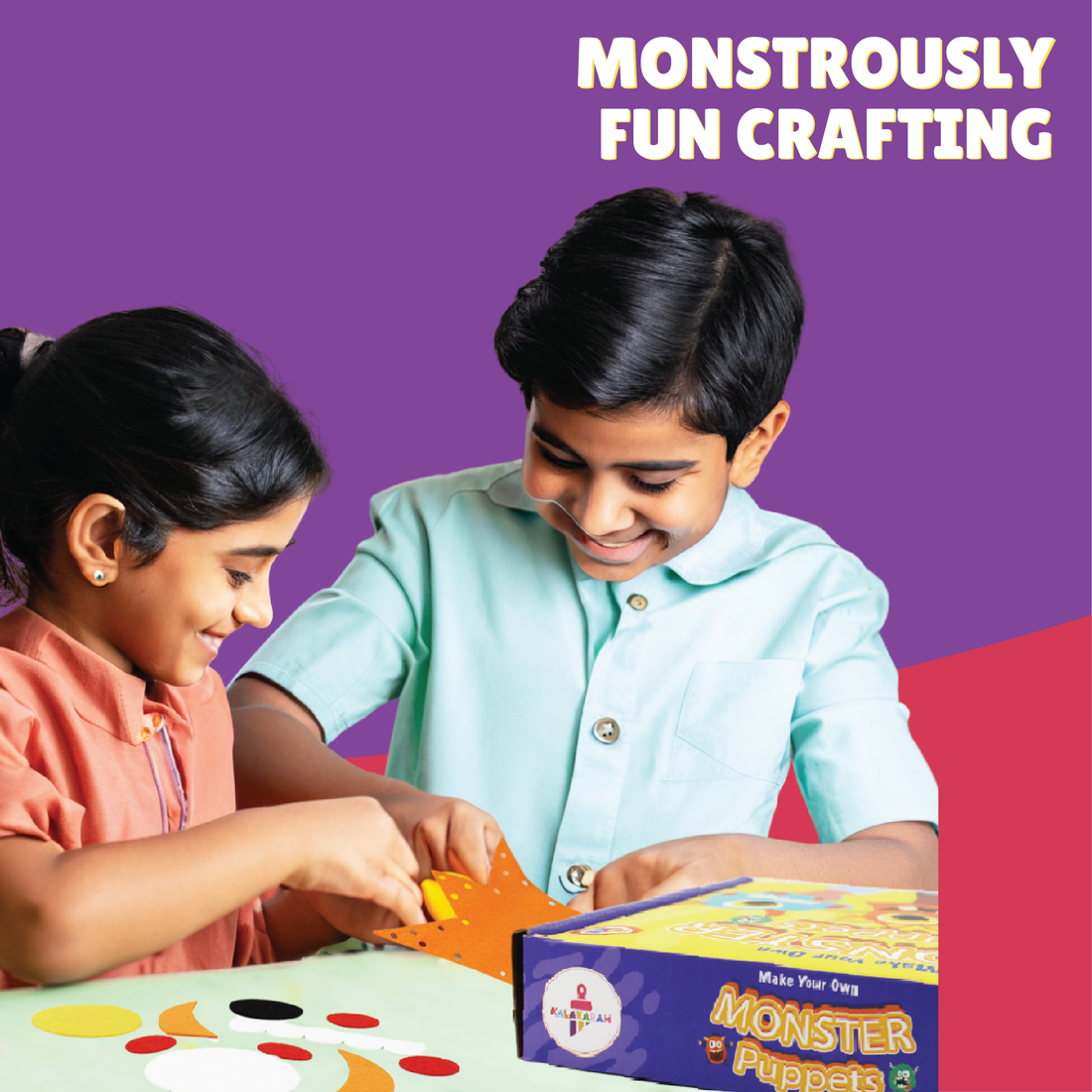 Make Your Own Monster Puppets - Kalakaram