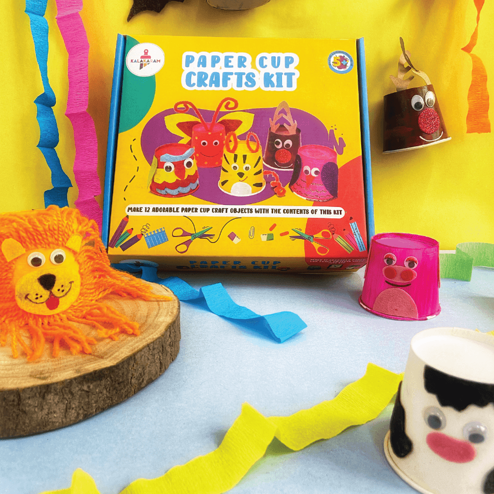 Paper Cup Crafts Kit - Kalakaram