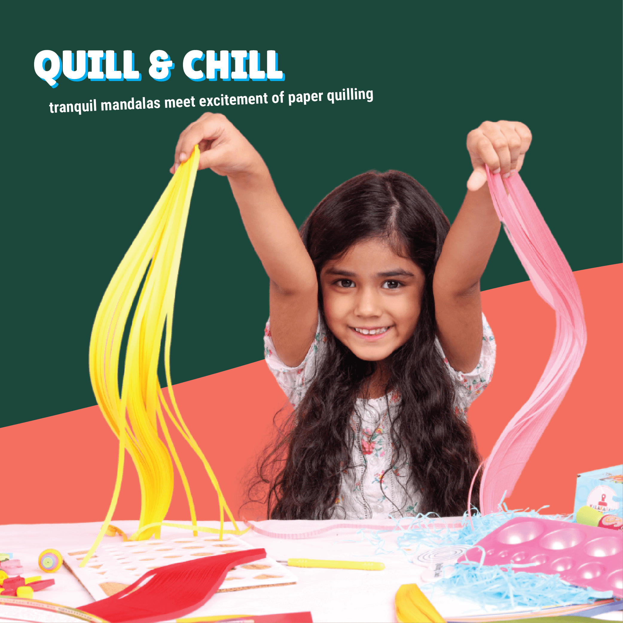 Quilling Mandala Kit - Kalakaram