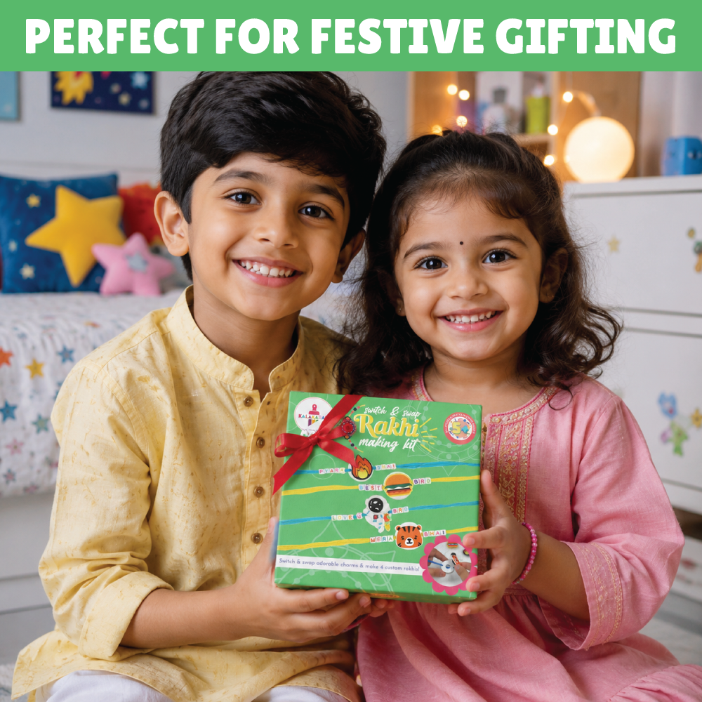 Mini DIY Rakhi Making  Kit | Festive Activity Craft | Easy to Do | Age: 4-10 Years