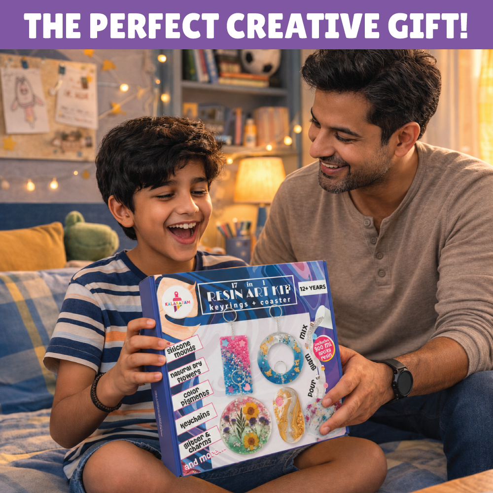 17 in 1 Resin Art Kit | Epoxy Resin Art | DIY Handmade Gifts | Age: 12+ Years