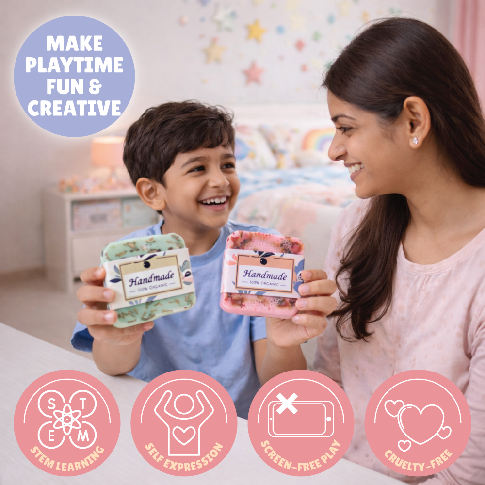 Shea Butter Soap Making Kit | Natural Ingredients | DIY Bath & Body | Age: 8-12 Years