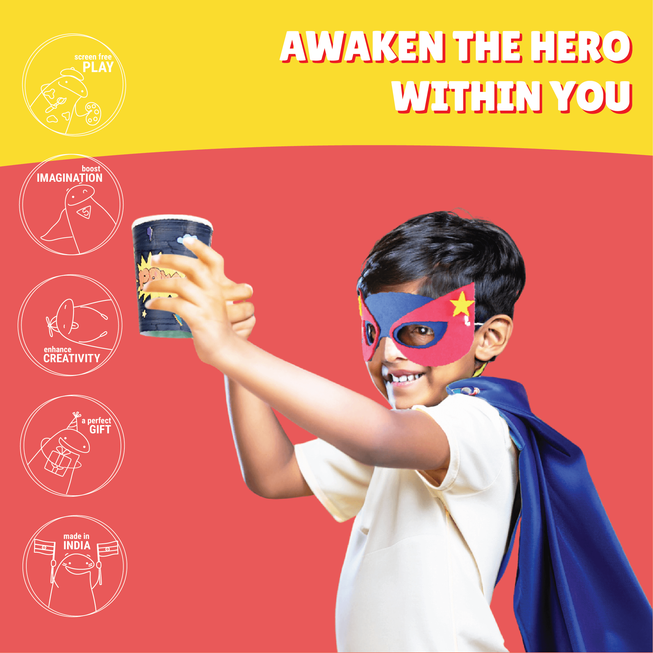 The Ultimate Superhero Craft Box - Kalakaram