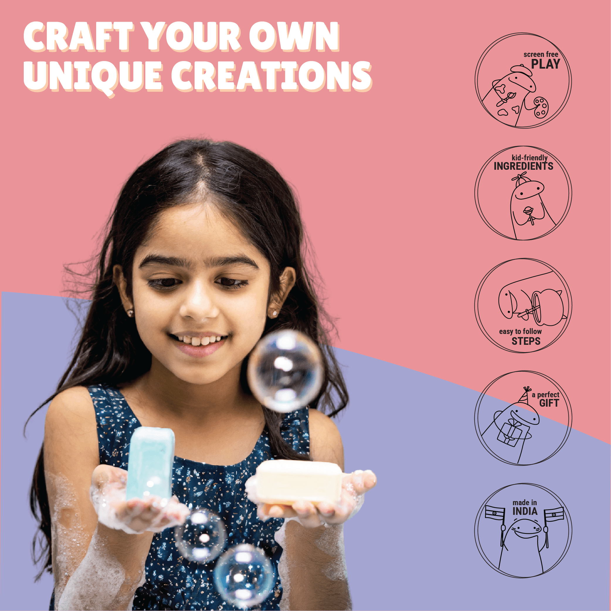 The Perfect Pampering Combo - Shea Butter Soap + Aroma Beeswax Candle Making Kits - Kalakaram