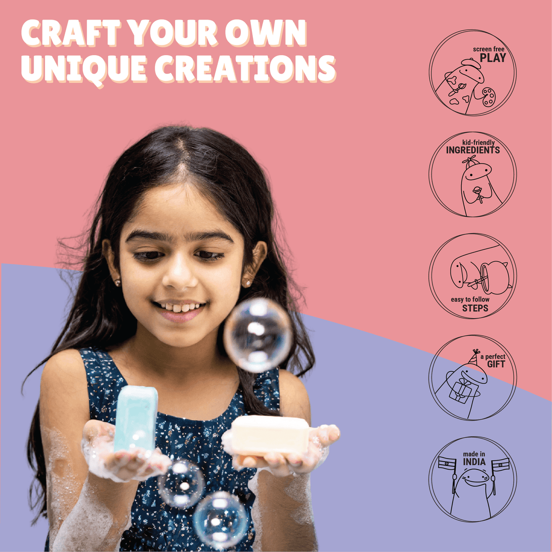 The Perfect Pampering Combo - Shea Butter Soap + Aroma Beeswax Candle Making Kits - Kalakaram