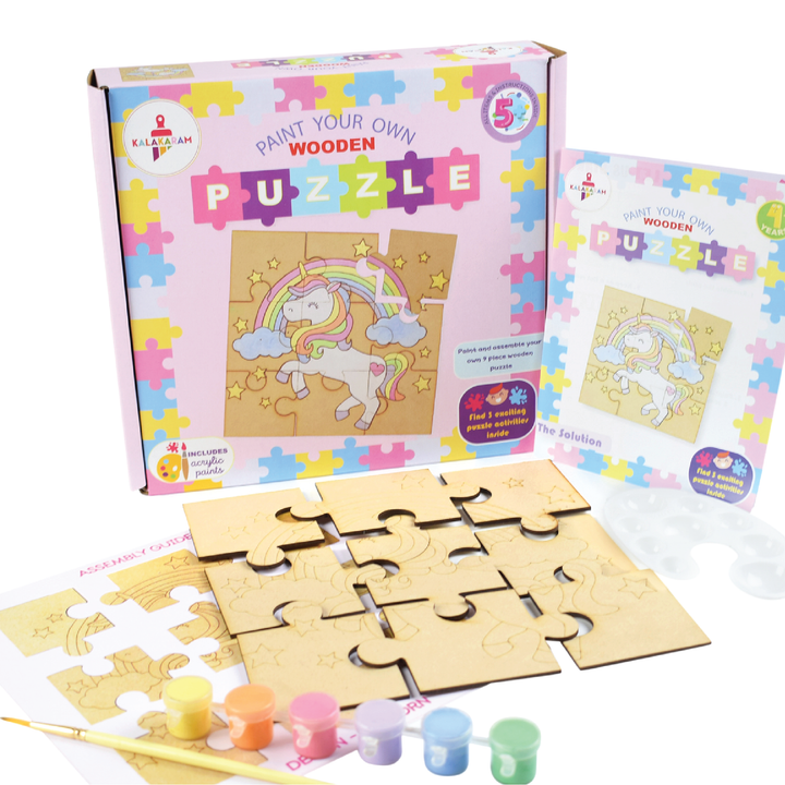 Unicorn Puzzle Painting Kit