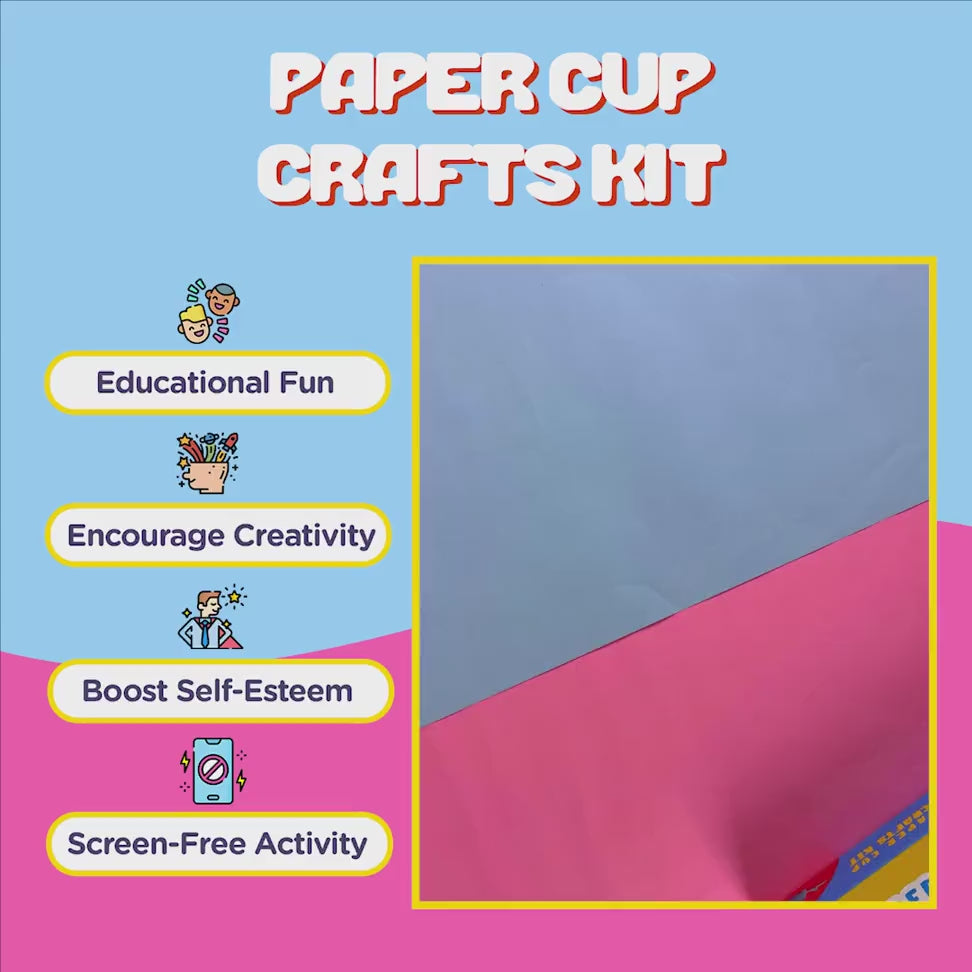 Paper Cup Crafts Kit